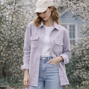 Wilfred Free Lavender Knit Label Detail